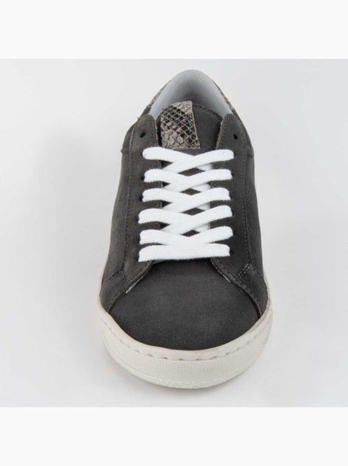 Baskets Cuir Naturel Purapiel - Kiabi