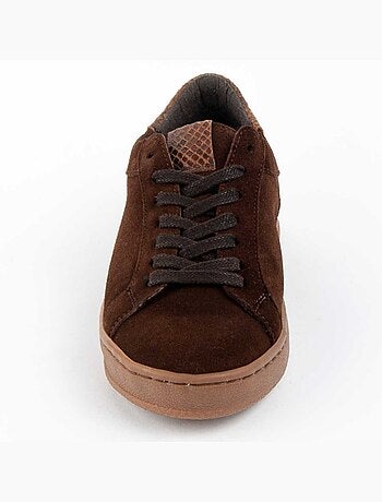 Baskets Cuir Naturel Purapiel