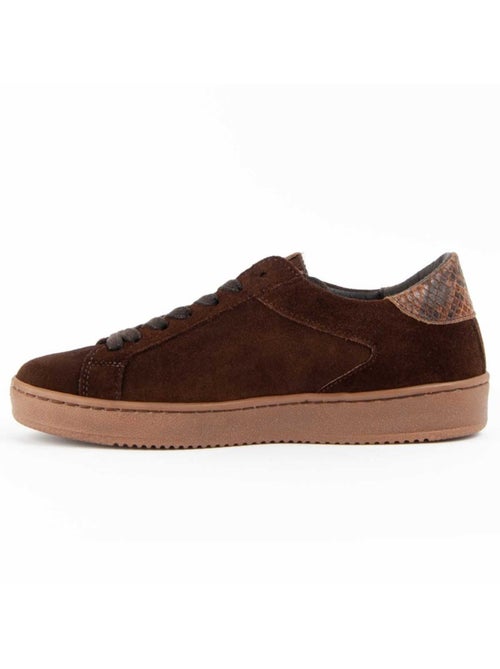 Baskets Cuir Naturel Purapiel - Kiabi