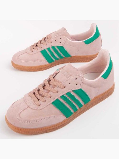 Baskets Cuir Naturel Purapiel - Kiabi