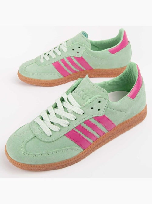 Baskets Cuir Naturel Purapiel - Kiabi