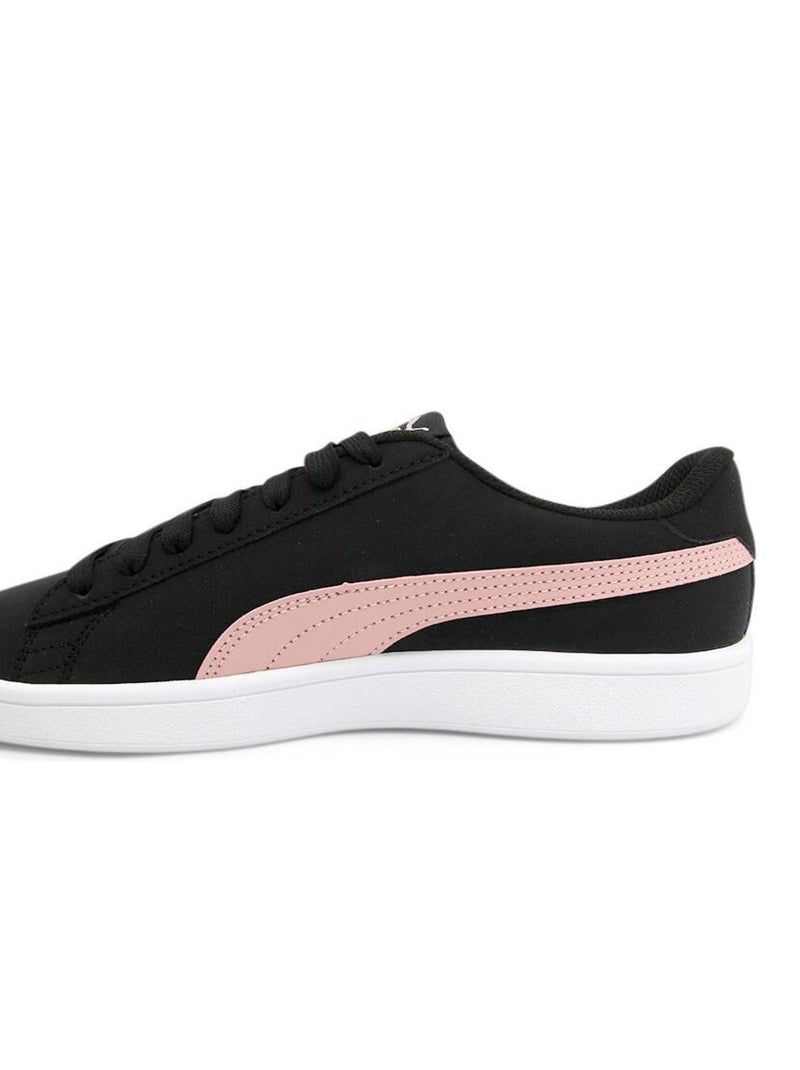 Baskets cuir 'Puma' 'Wns Puma Smash V2Buck' Noir - Kiabi