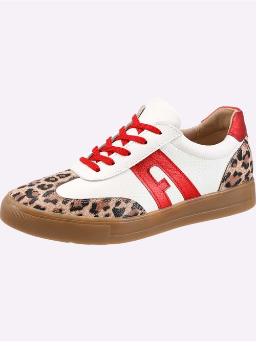 Baskets Cuir Vachette - Taille Standard - Helline - Kiabi