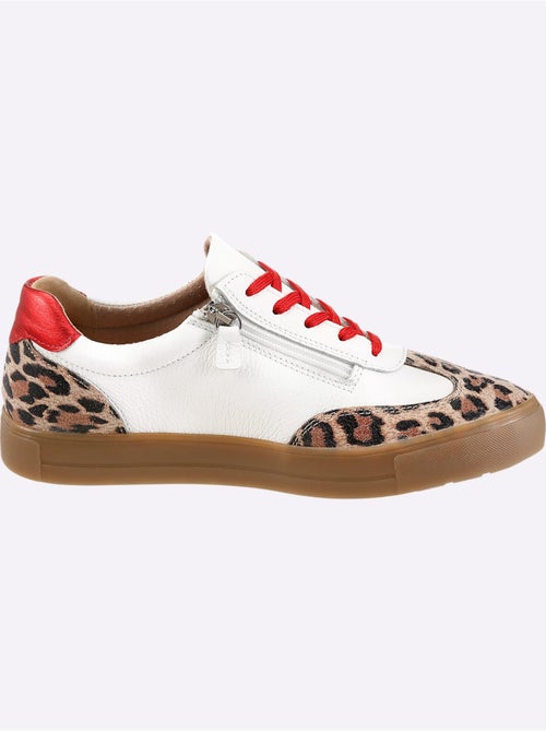 Baskets Cuir Vachette - Taille Standard - Helline - Kiabi