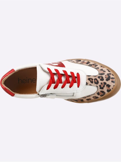 Baskets Cuir Vachette - Taille Standard - Helline - Kiabi