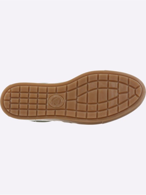 Baskets Cuir Vachette - Taille Standard - Helline - Kiabi Baskets Cuir Vachette - Taille Standard - Helline - Kiabi