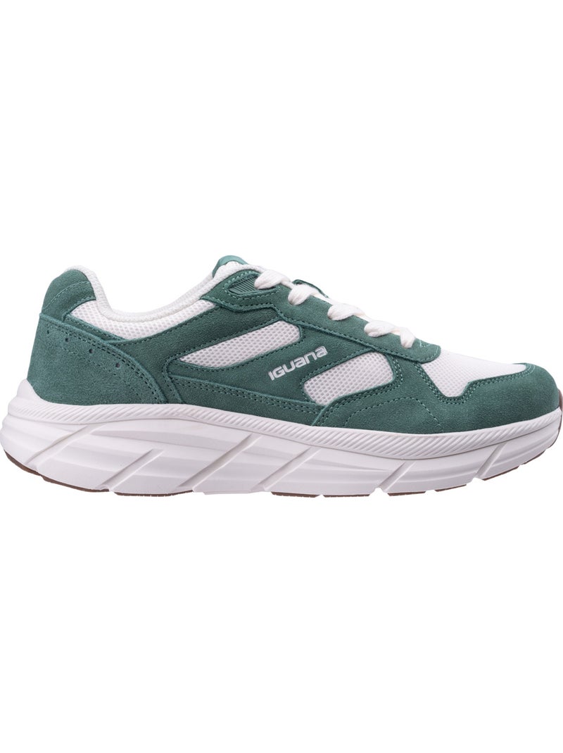 Baskets cumulus - iguana Blanc Vert Blanc - Kiabi