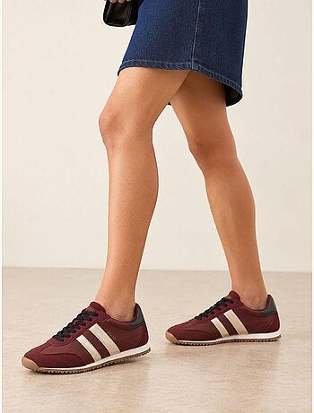 Baskets dancourt femme style rétro 'deeluxe'