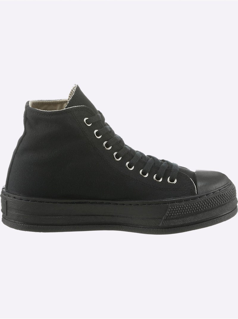 Baskets De Fabrication Espagnole - Taille Standard - Helline Noir - Kiabi