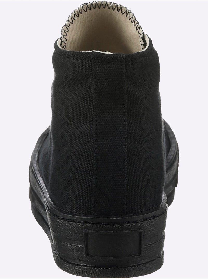 Baskets De Fabrication Espagnole - Taille Standard - Helline Noir - Kiabi