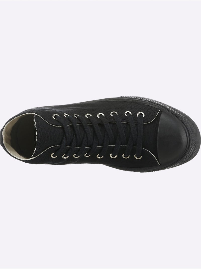 Baskets De Fabrication Espagnole - Taille Standard - Helline Noir - Kiabi