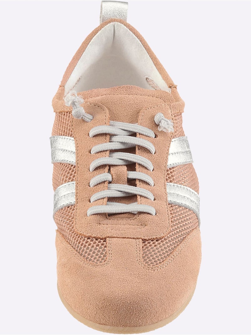 Baskets De Fabrication Espagnole - Taille Standard - Helline Rose - Kiabi