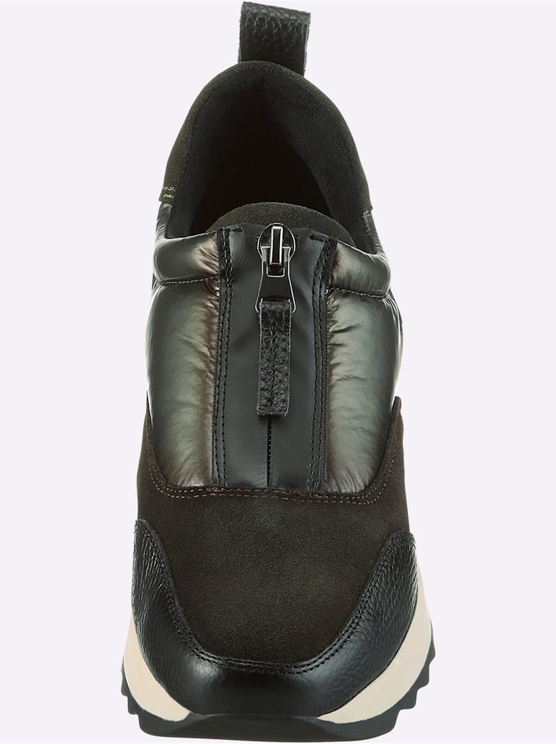 Baskets De Fabrication Espagnole - Taille Standard - helline Vert kaki - Kiabi