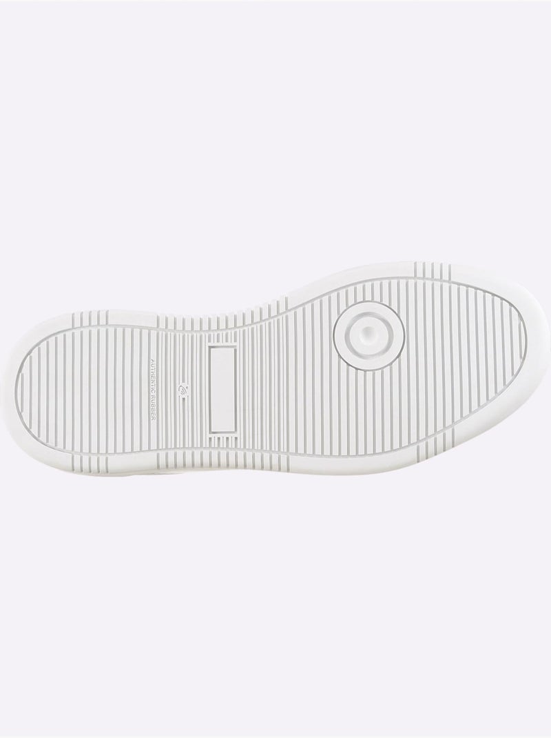Baskets De Fabrication Portugaise - Taille Standard - Helline Blanc Multicolore - Kiabi