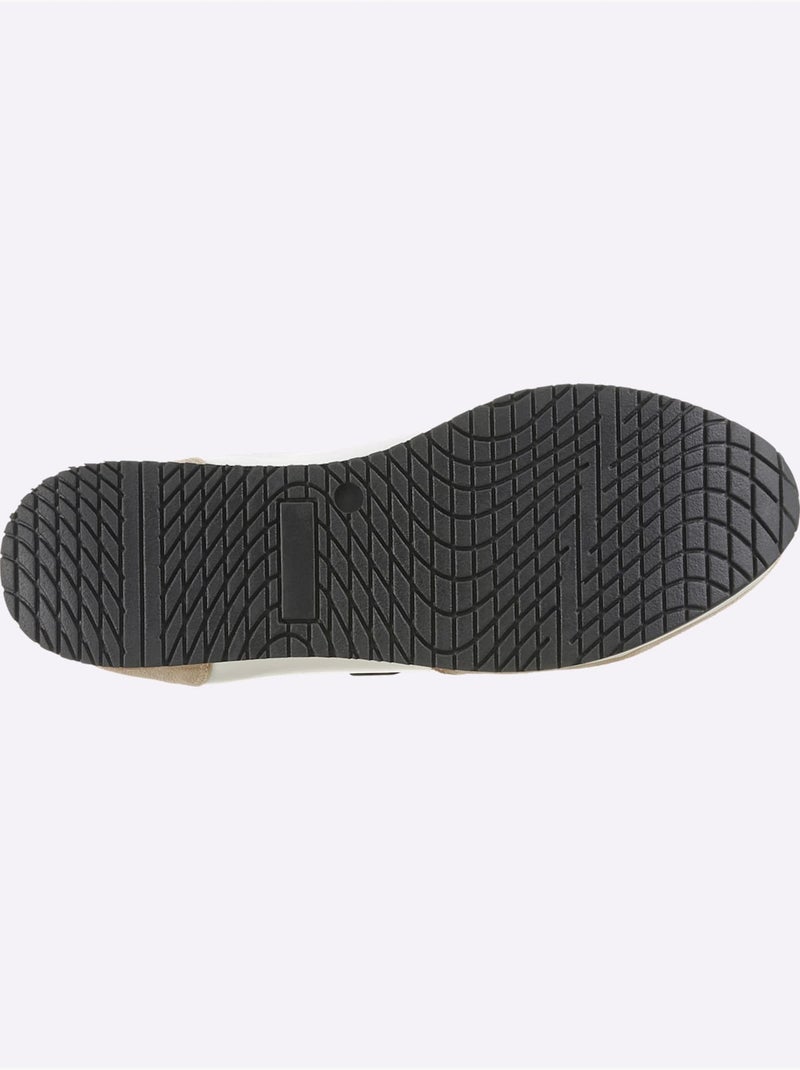 Baskets De Fabrication Portugaise - Taille Standard - Helline Blanc Noir - Kiabi