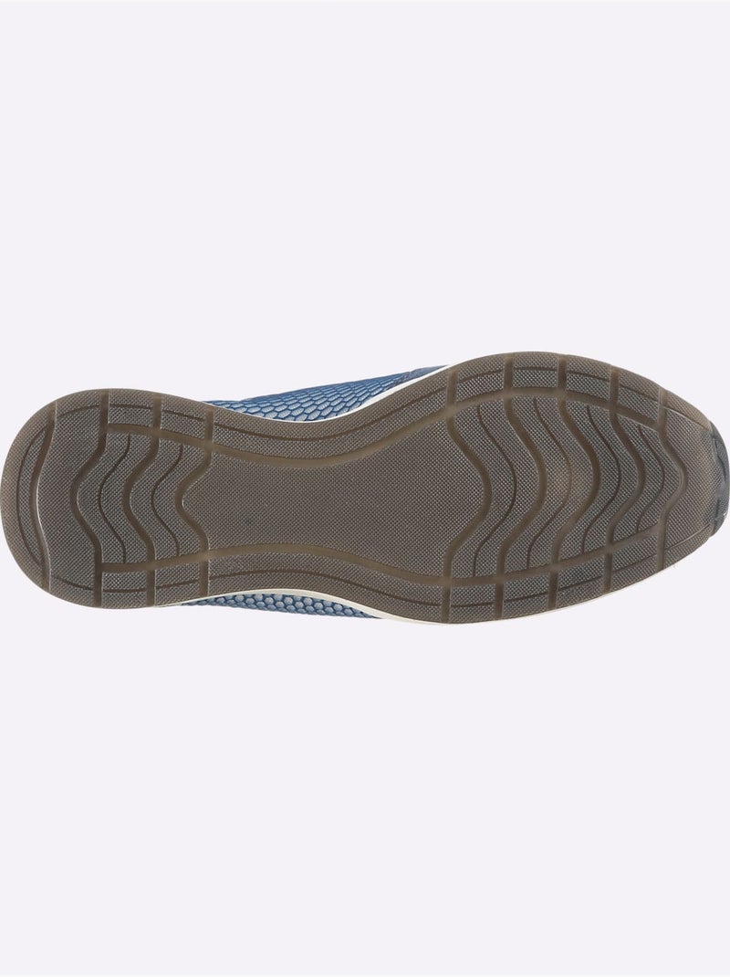 Baskets De Fabrication Portugaise - Taille Standard - Helline Bleu Gris - Kiabi