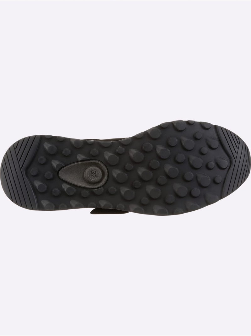 Baskets de fabrication portugaise - taille standard - helline Noir Gris - Kiabi