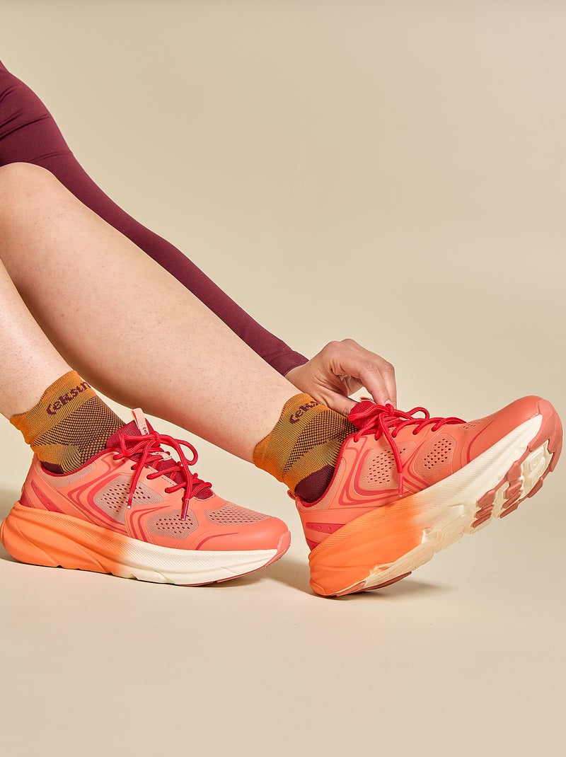 Baskets de running - (ekstract) Orange - Kiabi