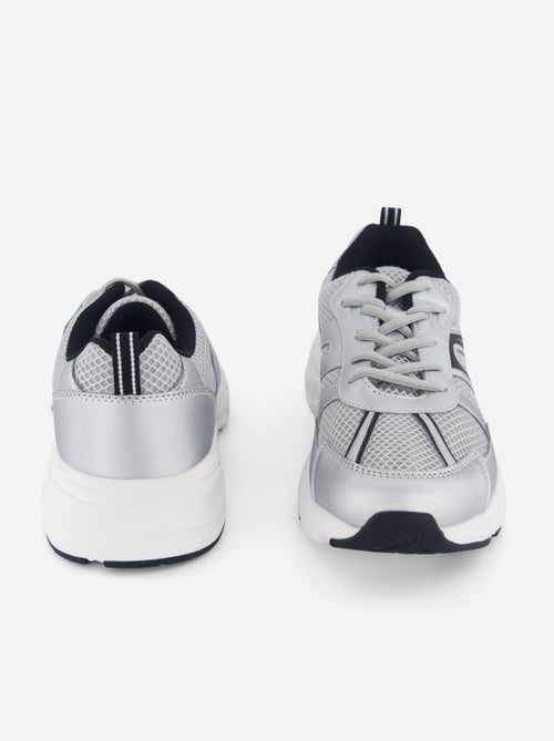 Baskets de running en textile - Kiabi