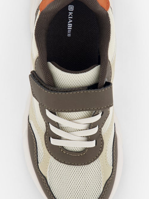 Baskets de running en textile - Kiabi