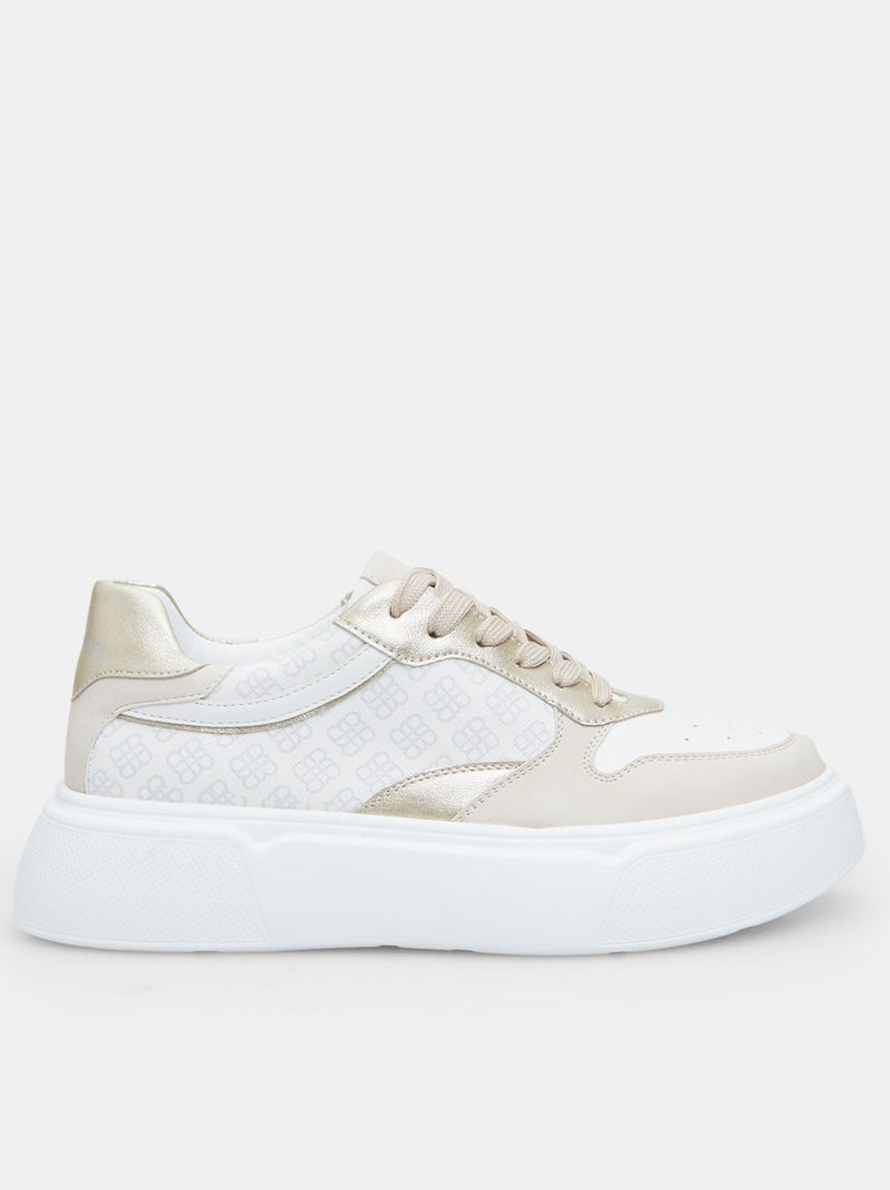 Baskets de sport BATA Blanc - Kiabi