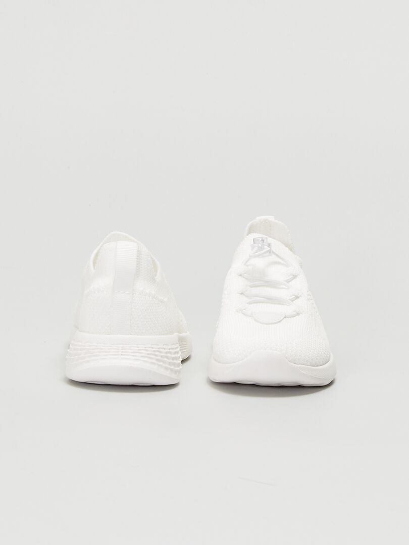 Baskets de sport easy fit Blanc - Kiabi