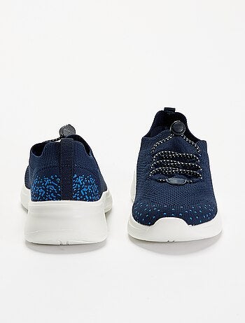 Baskets de sport en mesh avec lacets + stoppers
