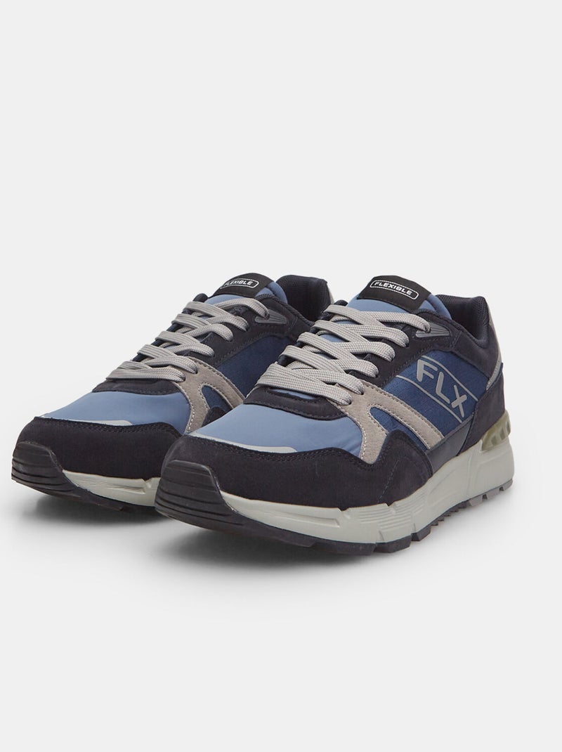 Baskets de sport Flexibles - BATA Bleu - Kiabi