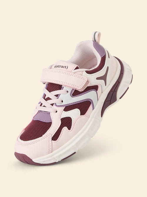 Baskets de sport multicolores à scratch (Ekstract) - Kiabi