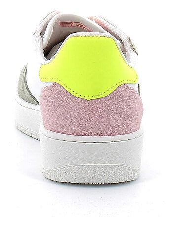 Baskets de Sport Multicolores Avec Détail Fluo Pour Femme