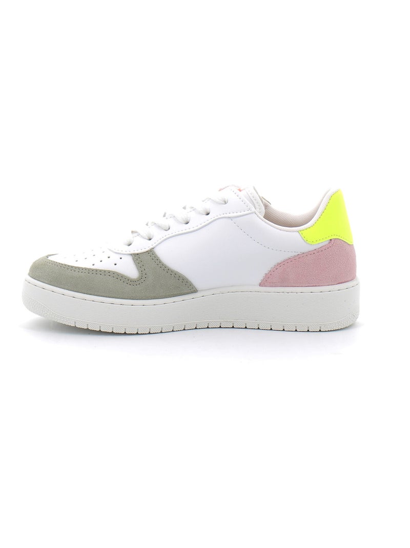 Baskets de Sport Multicolores Avec Détail Fluo Pour Femme Jaune - Kiabi