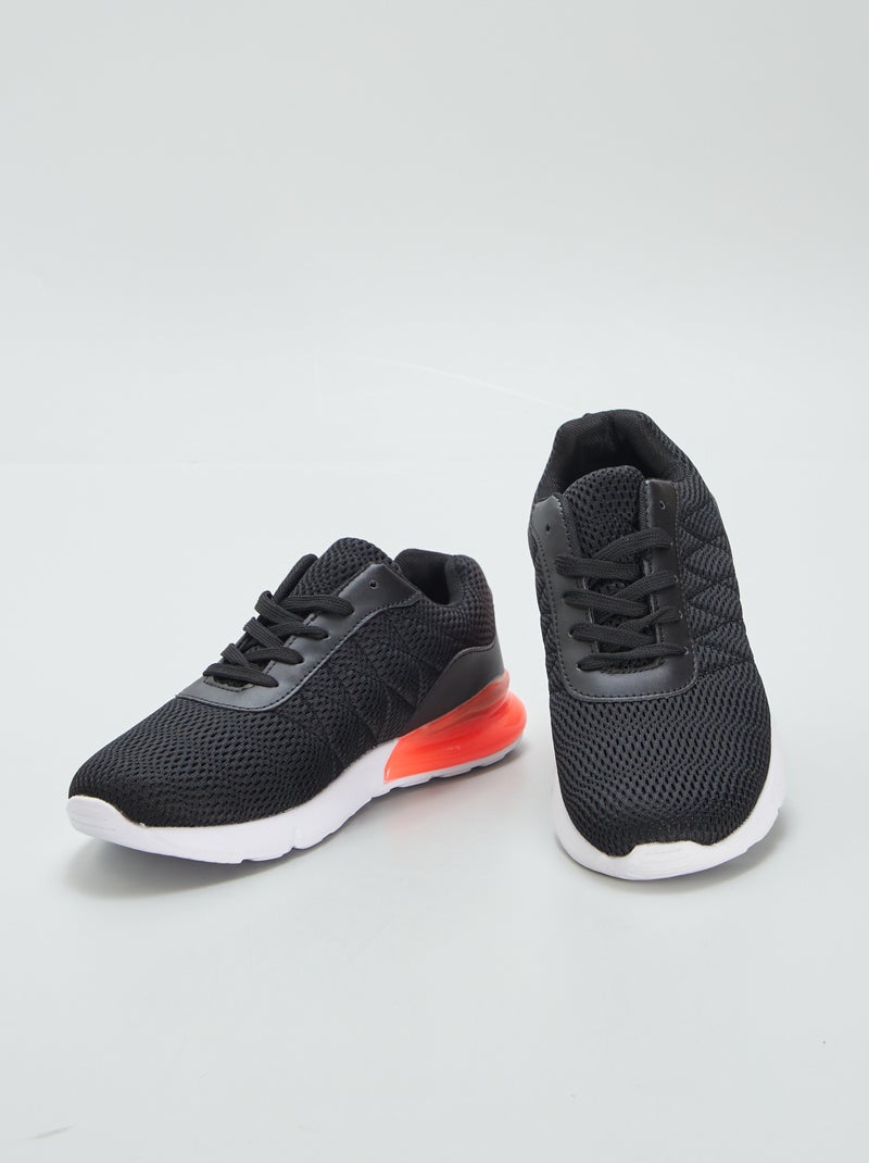 Baskets de sport Noir - Kiabi