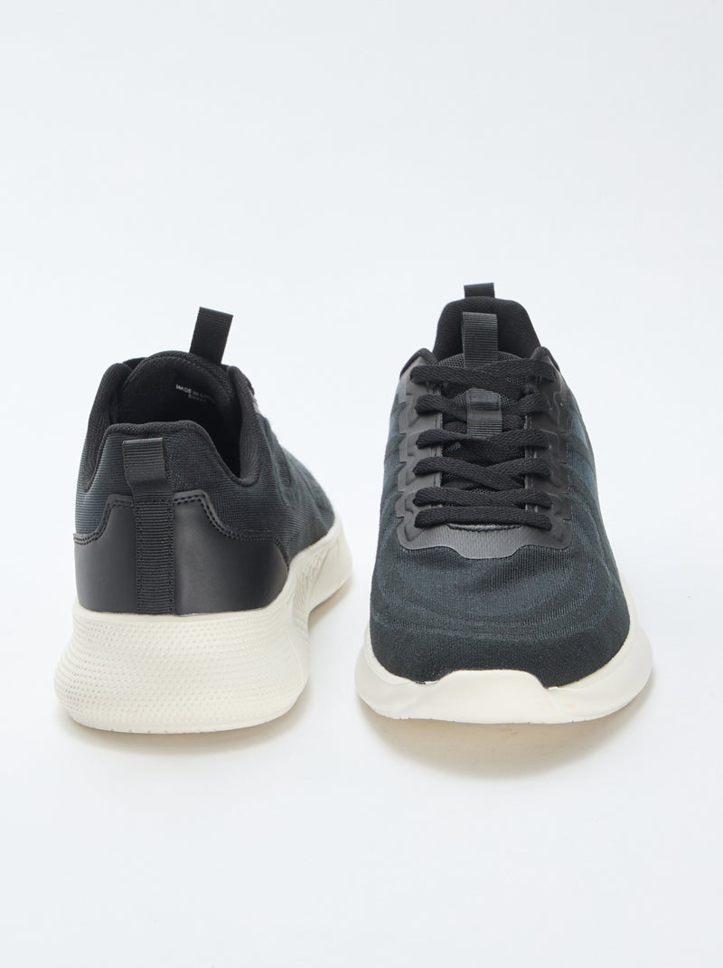 Baskets de sport Noir - Kiabi