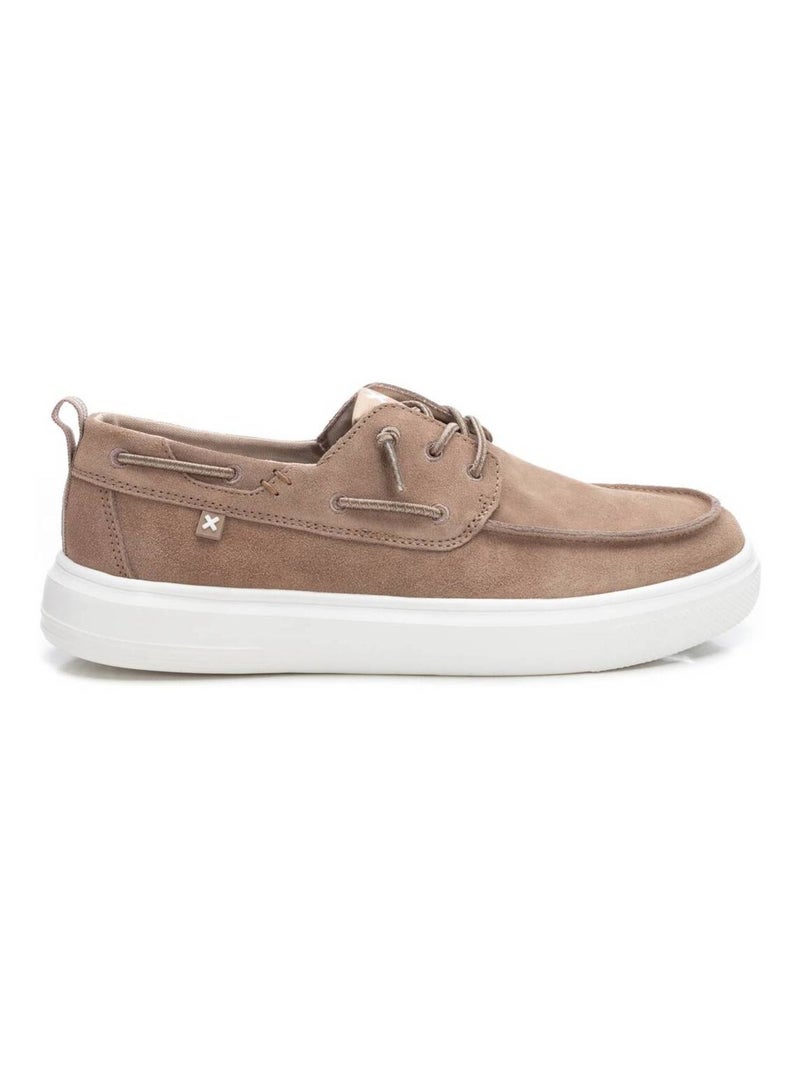 Baskets de ville basses à lacets Beige - Kiabi