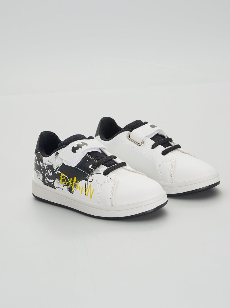 Baskets de ville 'Batman' Blanc - Kiabi