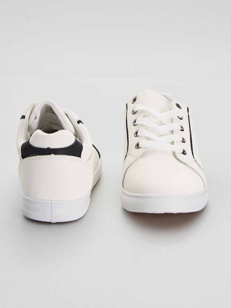 Baskets de ville blanc Kiabi 23.00€