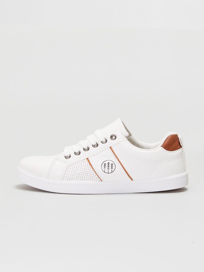 Baskets de ville blanc Kiabi 22.00€