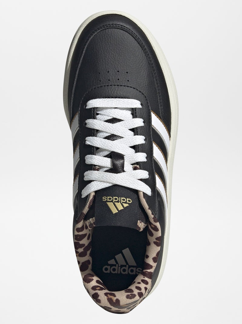 Baskets de ville léopard 'adidas' noir - Kiabi