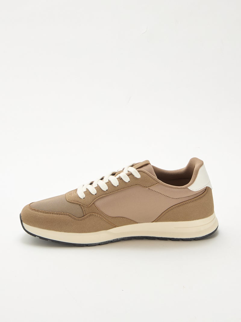 Baskets de ville Marron - Kiabi