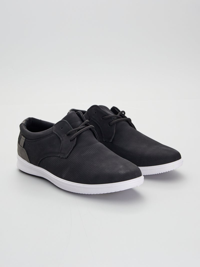 Baskets de ville noir - Kiabi