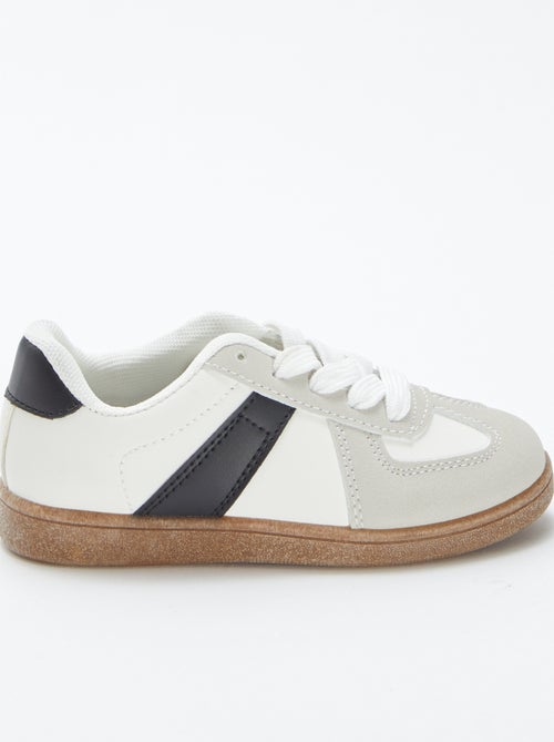 Baskets de ville tricolore - Kiabi