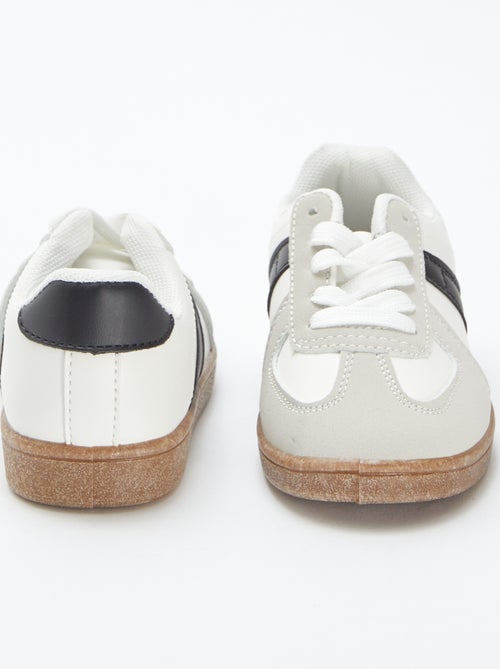 Baskets de ville tricolore - Kiabi