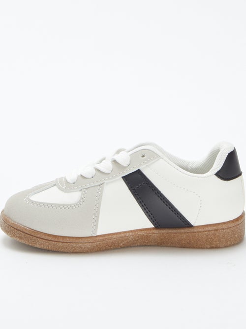 Baskets de ville tricolore - Kiabi