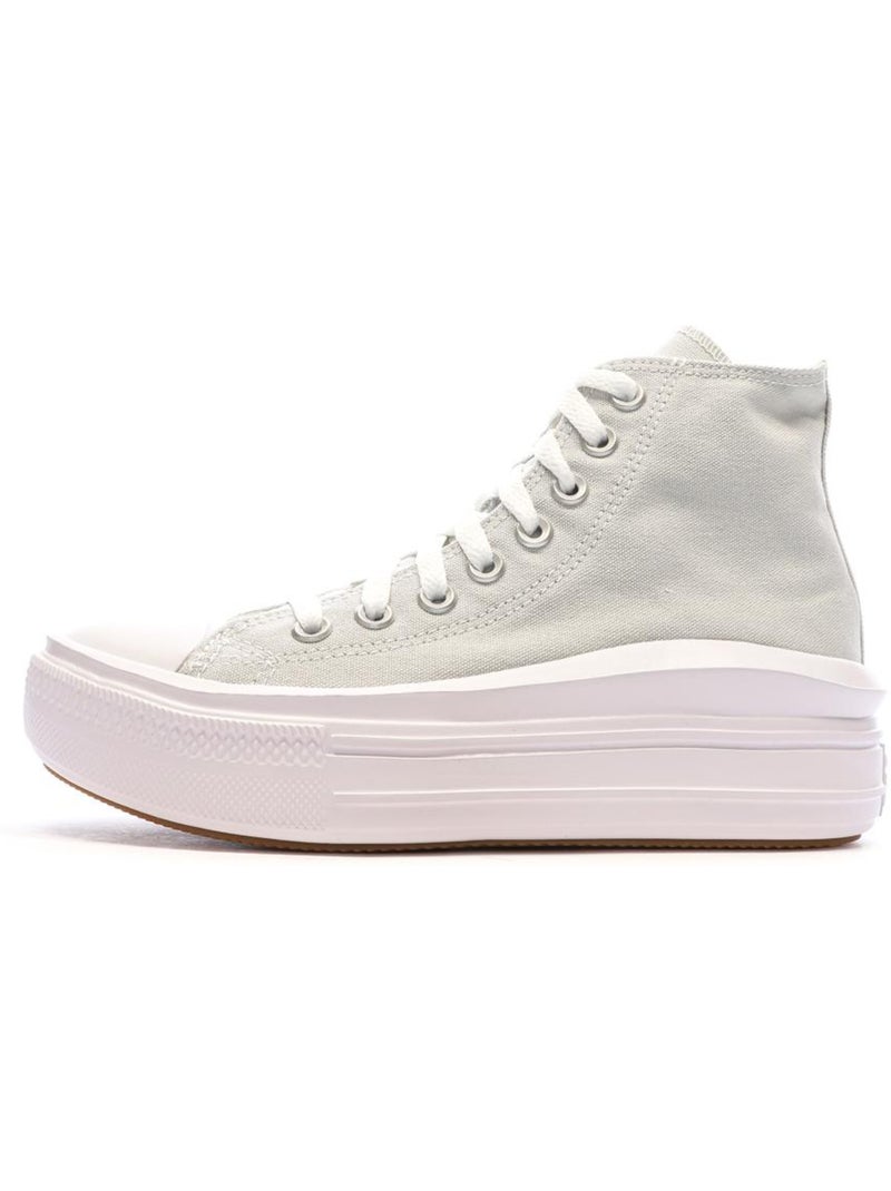 Baskets  D'eau Femme Converse Chuck Taylor All Star Move Vert - Kiabi