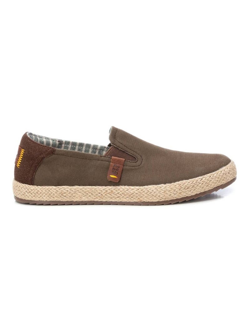 Baskets décontractée Kaki - Kiabi