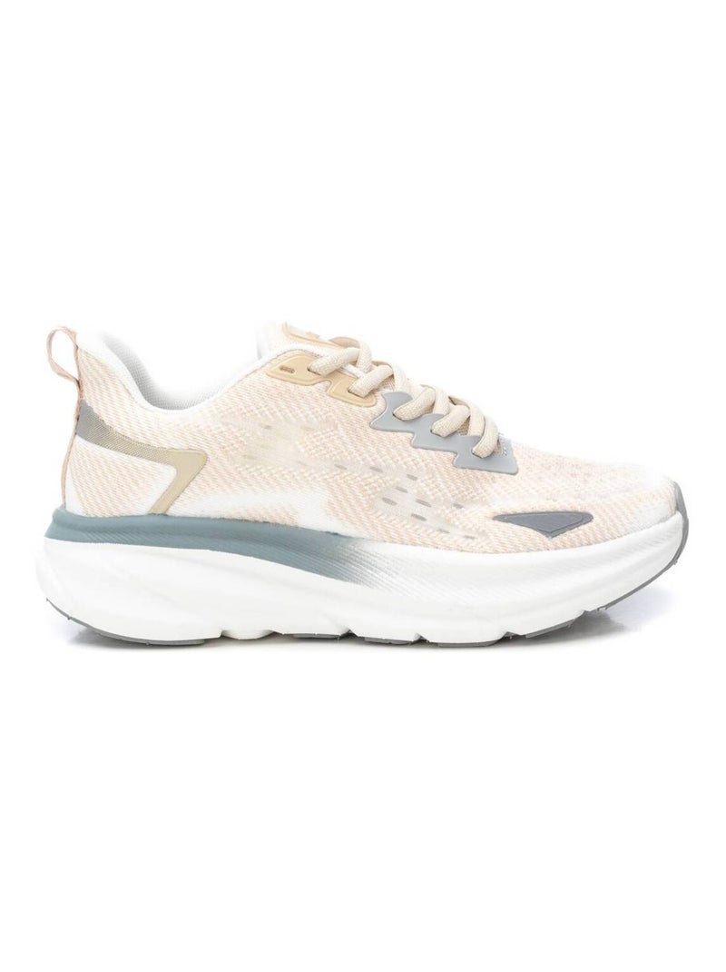 Baskets décontractée lacets Beige - Kiabi