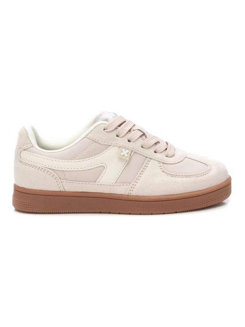 Baskets décontractée lacets Beige - Kiabi