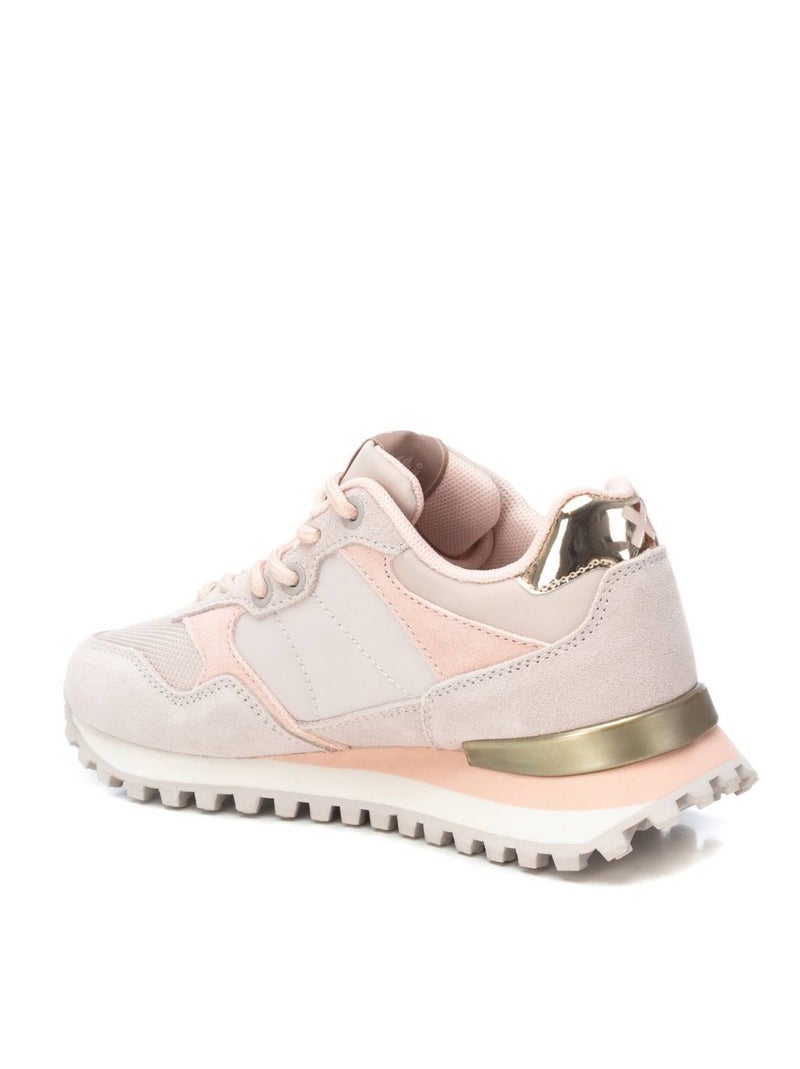 Baskets décontractée lacets Beige - Kiabi