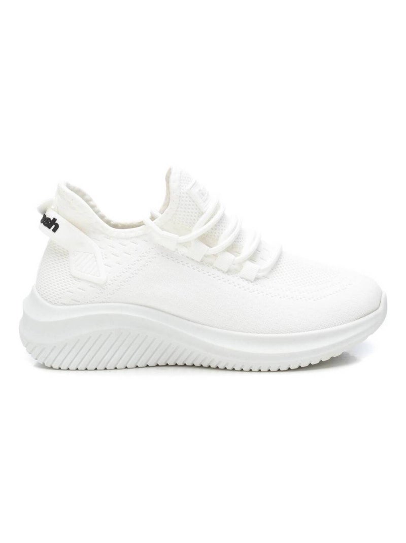 Baskets décontractée lacets Blanc - Kiabi