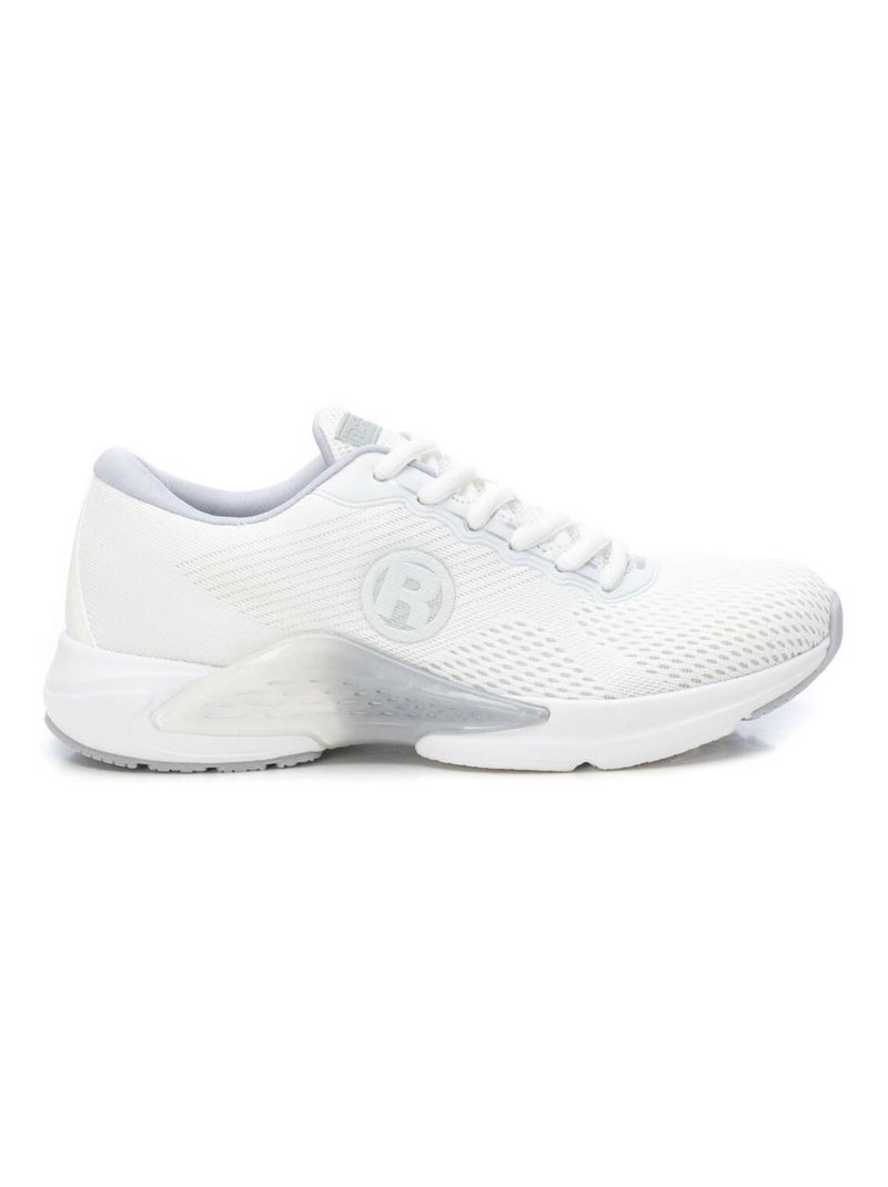 Baskets décontractée lacets Blanc - Kiabi
